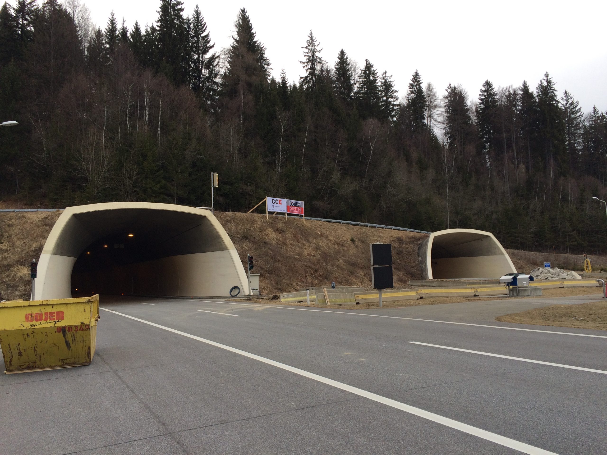 A2 Süd Autobahn Kalcherkogel-, Mitterberg- und Herzogbergtunnel, A9 Pyhrn Autobahn Schartnerkogeltunnel